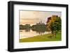 Ottawa City Skyline at Sunrise in the Morning Park View over River-Songquan Deng-Framed Photographic Print