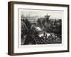 Ottawa, Crib of Timber Running the Slide, Canada, Nineteenth Century-null-Framed Giclee Print