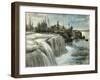 Ottawa Falls Canada 1873-null-Framed Giclee Print