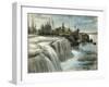 Ottawa Falls Canada 1873-null-Framed Giclee Print