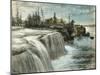 Ottawa Falls Canada 1873-null-Mounted Giclee Print