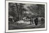 Ottawa, Government House, from Skating Pond, Canada, Nineteenth Century-null-Mounted Giclee Print