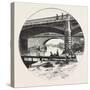 Ottawa, Head of the Locks, Rideau Canal, Canada, Nineteenth Century-null-Stretched Canvas