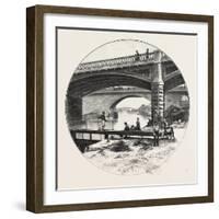 Ottawa, Head of the Locks, Rideau Canal, Canada, Nineteenth Century-null-Framed Giclee Print