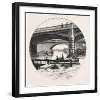 Ottawa, Head of the Locks, Rideau Canal, Canada, Nineteenth Century-null-Framed Giclee Print