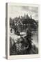 Ottawa, Parliament Buildings, from Major's Hill, Canada, Nineteenth Century-null-Stretched Canvas