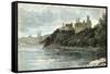 Ottawa Parliament Canada 1873-null-Framed Stretched Canvas