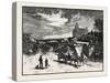 Ottawa, Rideau Canal Locks, Canada, Nineteenth Century-null-Stretched Canvas