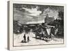 Ottawa, Rideau Canal Locks, Canada, Nineteenth Century-null-Stretched Canvas