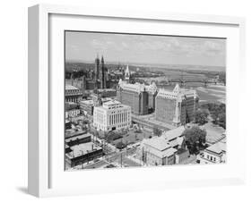 Ottawa River Passing through the Capital-null-Framed Photographic Print