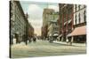 Ottawa Street, Grand Rapids, Michigan-null-Stretched Canvas