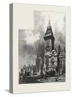 Ottawa, Tower of Eastern Block, Departmental Buildings, Canada, Nineteenth Century-null-Stretched Canvas