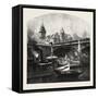Ottawa, under Dufferin Bridge, Canada, Nineteenth Century-null-Framed Stretched Canvas