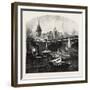 Ottawa, under Dufferin Bridge, Canada, Nineteenth Century-null-Framed Giclee Print