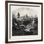 Ottawa, under Dufferin Bridge, Canada, Nineteenth Century-null-Framed Giclee Print