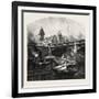 Ottawa, under Dufferin Bridge, Canada, Nineteenth Century-null-Framed Giclee Print