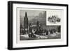 Ottawa, Wellington Street in Winter; Entrance to Rideau Hall, Canada, Nineteenth Century-null-Framed Giclee Print