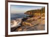 Otter Cliffs at sunrise in Acadia National Park, Maine, USA-Chuck Haney-Framed Photographic Print