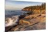 Otter Cliffs at sunrise in Acadia National Park, Maine, USA-Chuck Haney-Mounted Photographic Print