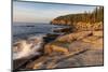 Otter Cliffs at sunrise in Acadia National Park, Maine, USA-Chuck Haney-Mounted Photographic Print