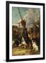 Otter Hounds by a Bridge - Tired Out, 1881-John Emms-Framed Giclee Print