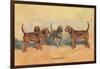 Otter Hounds-Thomas Ivester Llyod-Framed Art Print