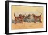 Otter Hounds-Thomas Ivester Llyod-Framed Art Print