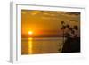 Otter Point at Sunset, Cape Maclear, Lake Malawi, Malawi, Africa-Michael Runkel-Framed Photographic Print