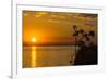 Otter Point at Sunset, Cape Maclear, Lake Malawi, Malawi, Africa-Michael Runkel-Framed Photographic Print