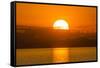 Otter Point at Sunset, Cape Maclear, Lake Malawi, Malawi, Africa-Michael Runkel-Framed Stretched Canvas