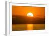 Otter Point at Sunset, Cape Maclear, Lake Malawi, Malawi, Africa-Michael Runkel-Framed Photographic Print