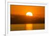 Otter Point at Sunset, Cape Maclear, Lake Malawi, Malawi, Africa-Michael Runkel-Framed Photographic Print