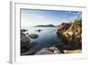 Otter Point at Sunset, Lake Malawi National Park, Cape Maclear, Malawi, Africa-Michael Runkel-Framed Photographic Print