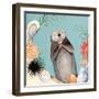 Otter's Paradise II-Victoria Borges-Framed Art Print