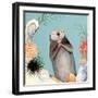 Otter's Paradise II-Victoria Borges-Framed Art Print