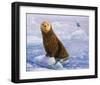 Otter Sketch-Chris Vest-Framed Art Print