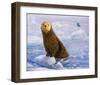 Otter Sketch-Chris Vest-Framed Art Print