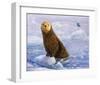 Otter Sketch-Chris Vest-Framed Art Print