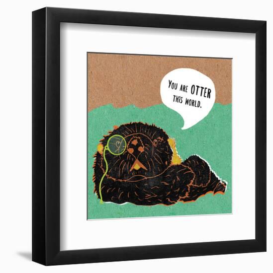 Otter-Abigail Gartland-Framed Art Print