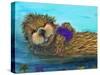 Otter-Karrie Evenson-Stretched Canvas