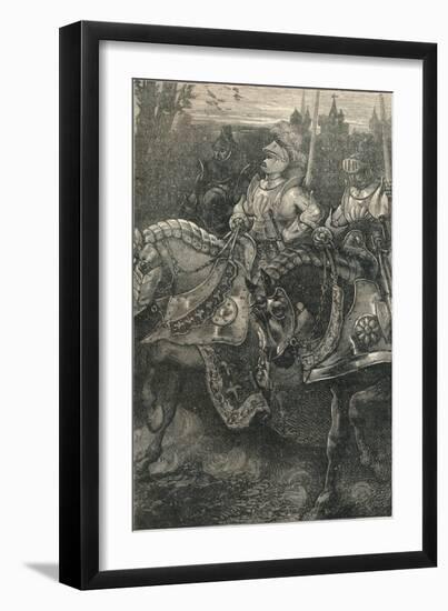 Otterburn - the Advance of Hotspur, (138), C1910-null-Framed Giclee Print