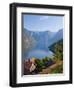 Otternes Mountain Village, Nr Flam, Aurlandsfjord, Norway-Peter Adams-Framed Photographic Print