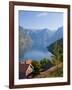 Otternes Mountain Village, Nr Flam, Aurlandsfjord, Norway-Peter Adams-Framed Photographic Print