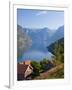 Otternes Mountain Village, Nr Flam, Aurlandsfjord, Norway-Peter Adams-Framed Photographic Print