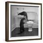 Otters Playing in Bathroom-Wallace Kirkland-Framed Premium Photographic Print