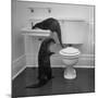 Otters Playing in Bathroom-Wallace Kirkland-Mounted Photographic Print