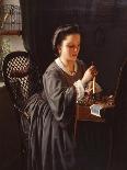 Woman in Interior, 1862-Otto Bache-Giclee Print