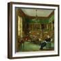 Otto Beit in His Study at Belgrave Square, 1913-Sir William Orpen-Framed Giclee Print