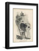 Otto Bismarck German Chancellor Dismissed by Kaiser Wilhelm II: Dropping the Pilot-John Tenniel-Framed Photographic Print