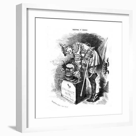 Otto Bismarck, Punch-null-Framed Giclee Print